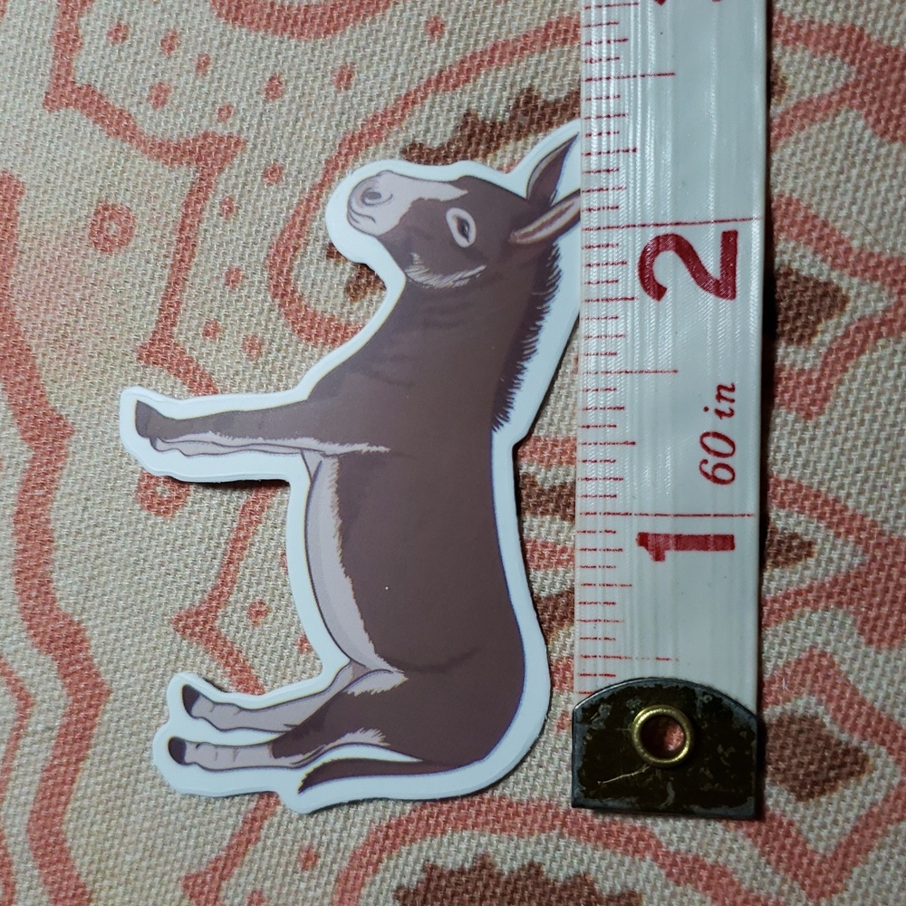Donkey Sticker (K) - Picture 3 of 4